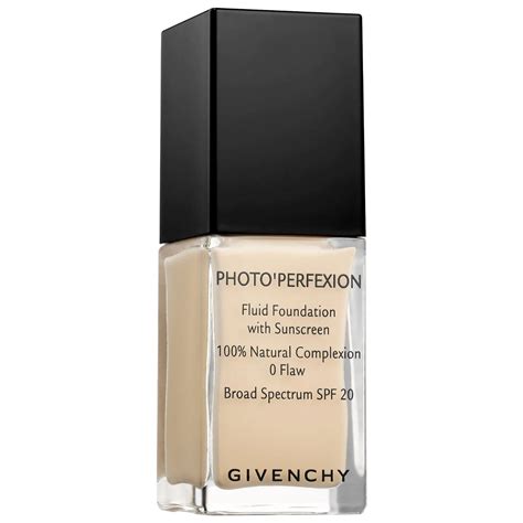 givenchy photo perfexion fluid foundation spf 20|GIVENCHY Photo'Perfexion Fluid Foundation SPF 20.